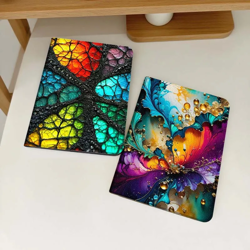 

Colorful neon pattern Tablet Case For Samsung Galaxy Tab S6 S8 S9 S10 Lite FE 10.4 11 Inch 2022 2024
