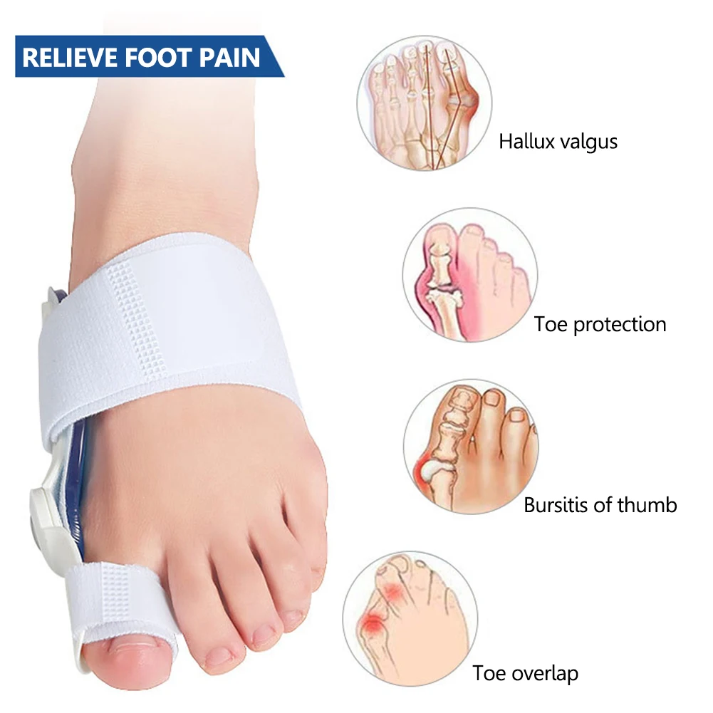 

Bunion Corrector for Women Men Adjustable Big Toe Straightener Orthopedic Bunion Toe Straightener for Bunion Relief