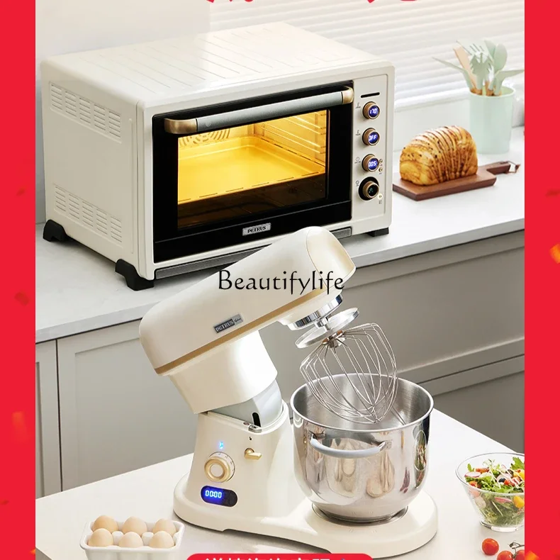 Large-capacity commercial electric oven, special flat air stove for household baking, two-in-one private room 80 liters