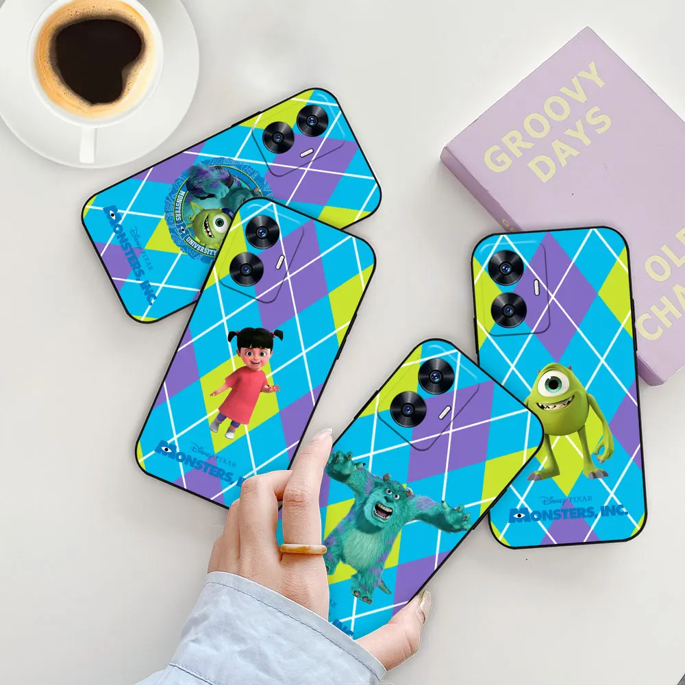 

Disney Monsters Inc Anime Phone Case For Realme C55 C53 C35 C33 C31 C30 C30S C21 C21Y C20 C15 C12 C11 Narzo 50A 50I 50 5G Cover