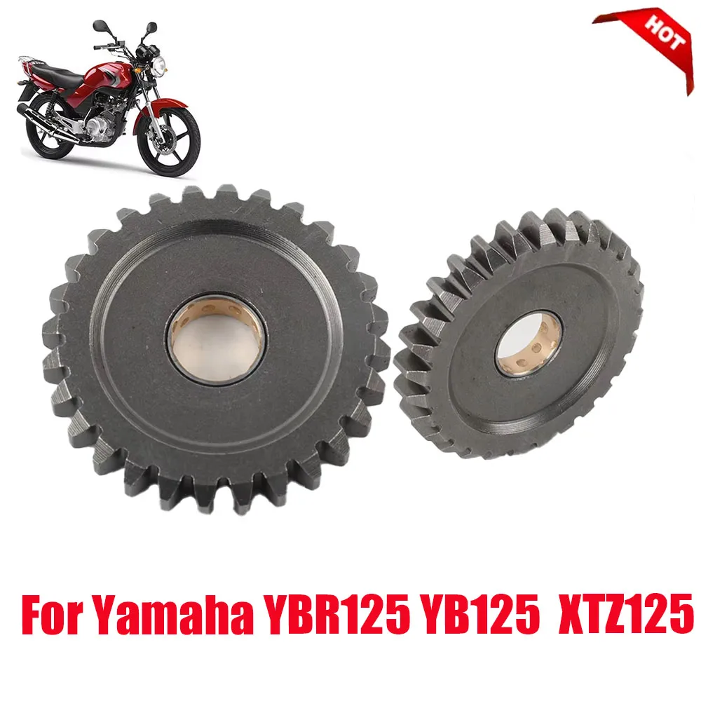 Accesorios para motocicleta, engranaje de arranque de rueda libre, engranaje de eje de arranque de motor para Yamaha YBR125 YB125 YBR 125 YB 125 XTZ125 XTZ 125
