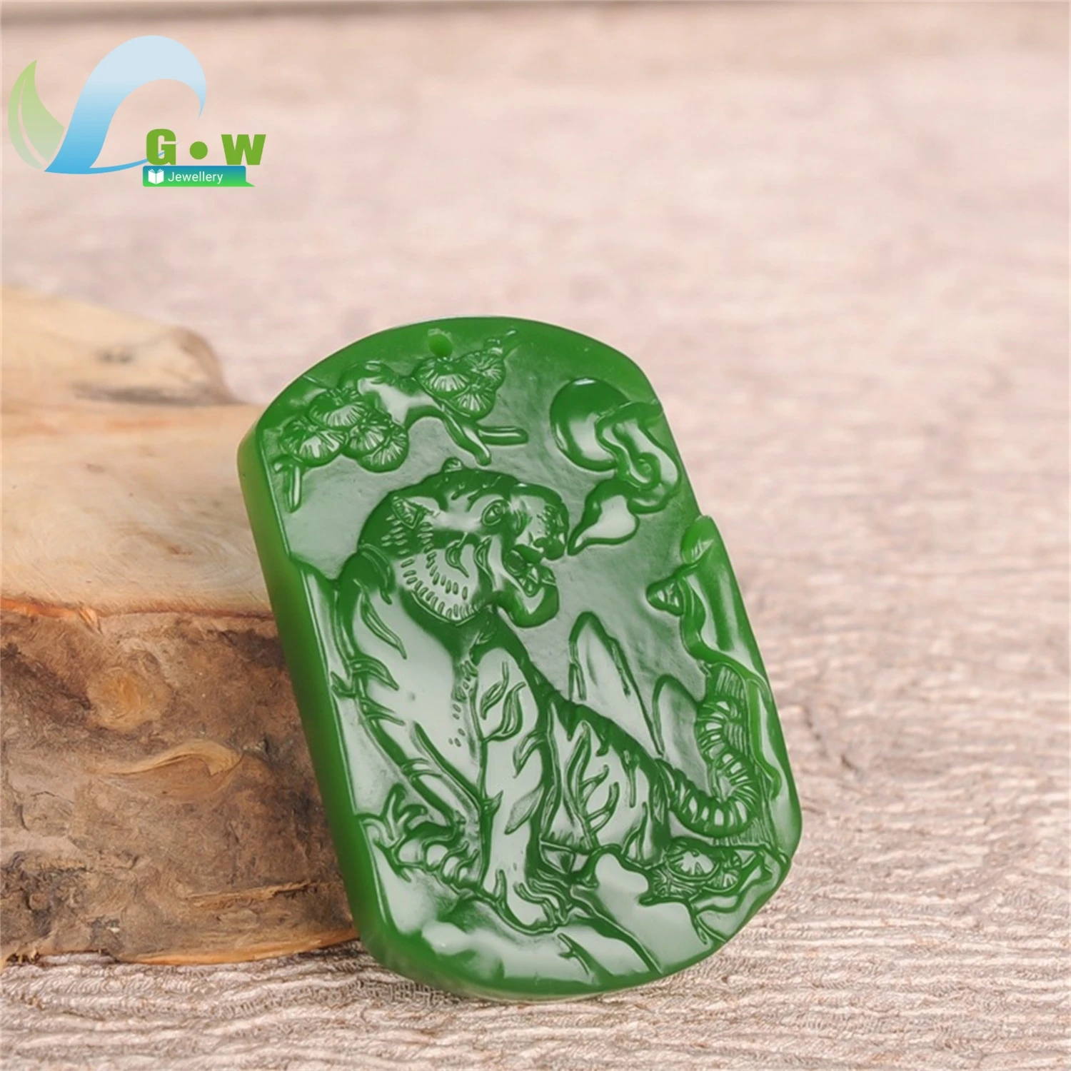 Natural Jade Green …