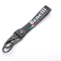 Motorcycle logo Nylon Printing Emblem Style Keychain For Benelli TRK 502X 800 502 251 125 TRK502X TNT 1130 135 150S Accessories