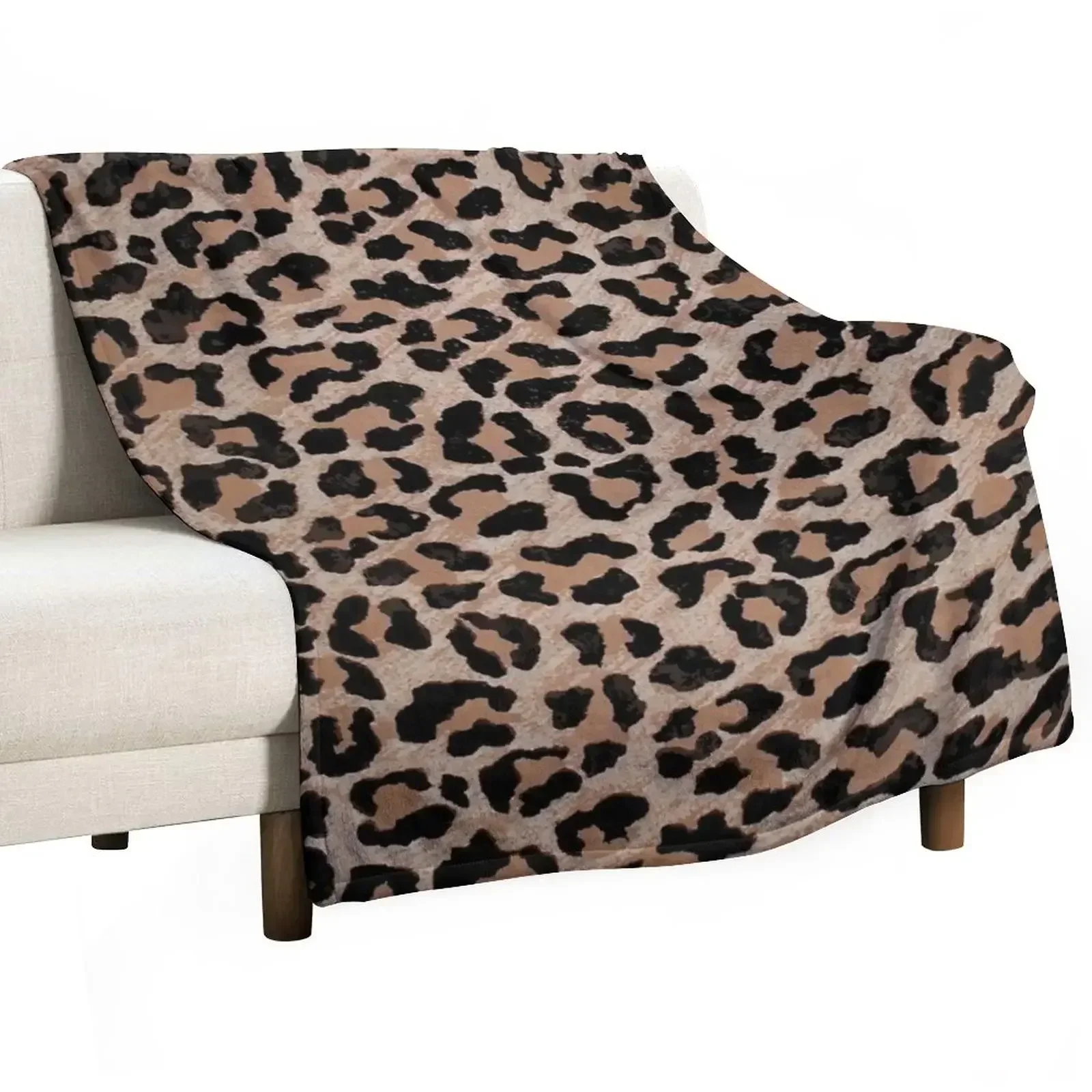 

cheetah leopard print Throw Blanket Blankets Sofas Of Decoration Travel Blankets