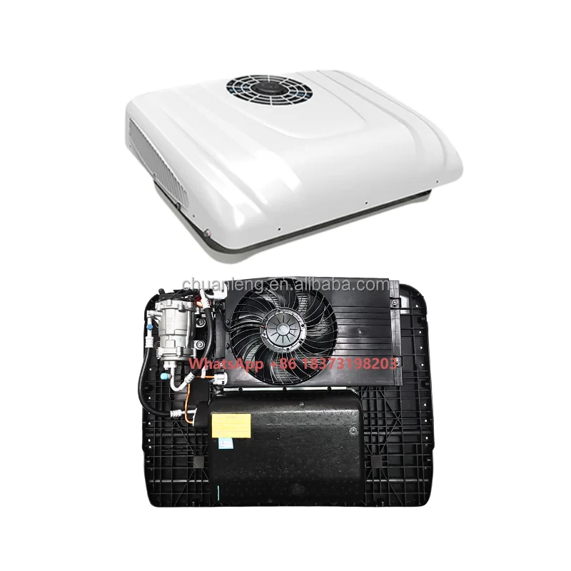 Truck Cooler Parking Air Conditioning Truck 12 Volt 24V Dc Air Conditioner