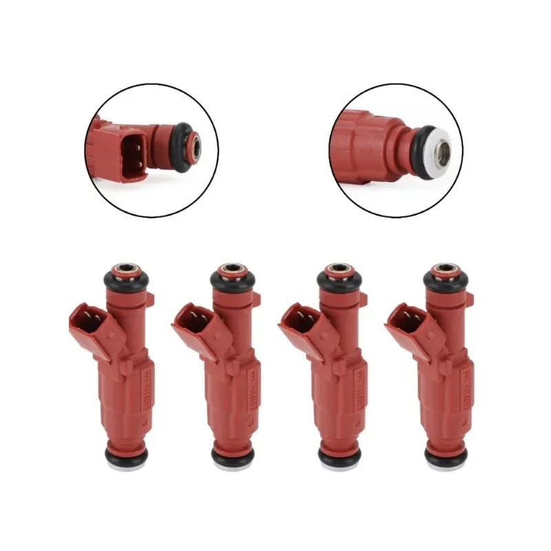 4Pcs Fuel Injectors Nozzle 35310-2E000 For 2011-2019 Kia Forte Soul Hyundai Elantra Veloster 1.8L 2.0L 353102E000 35310 2E000