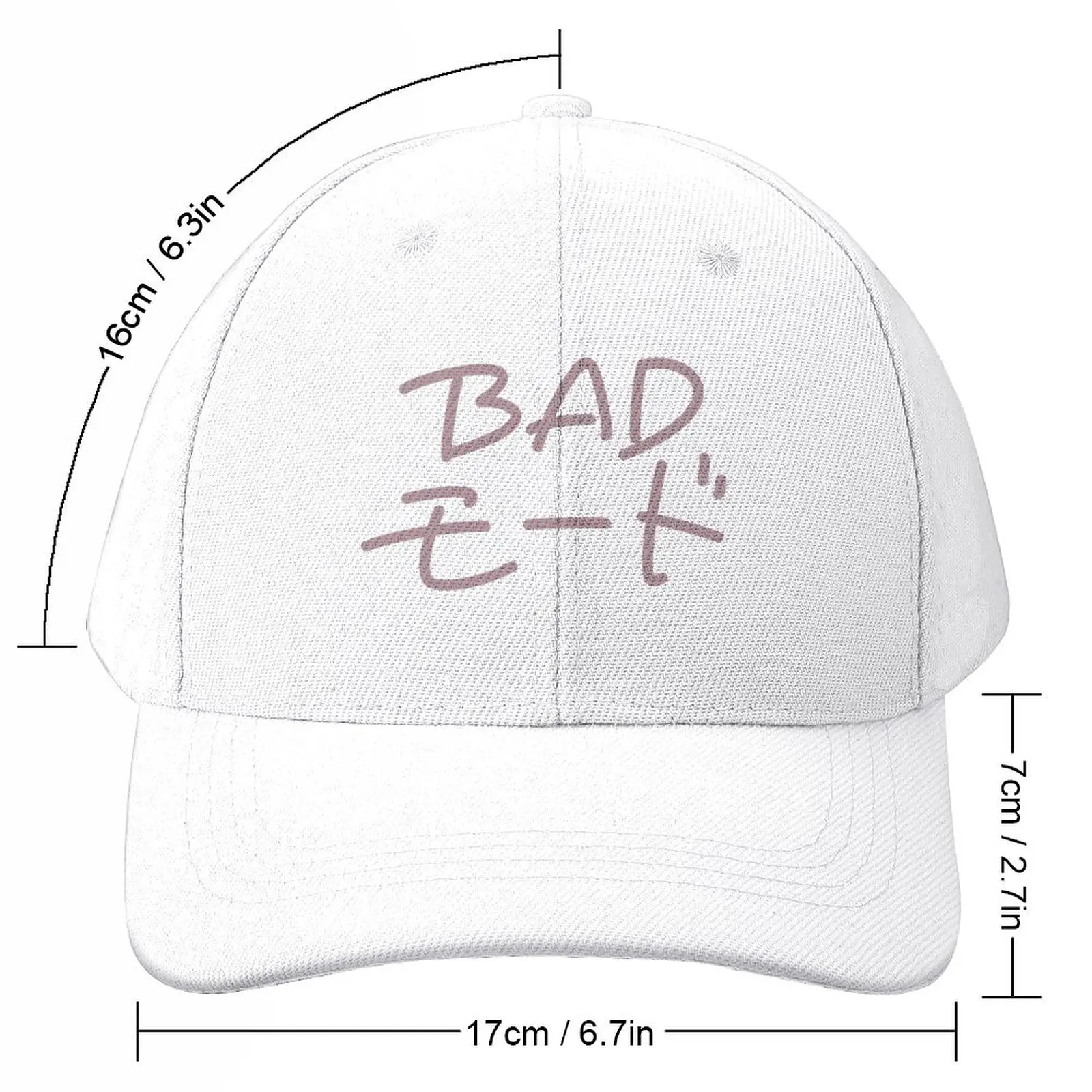 BAD MODE BADモード Utada Hikaru Baseball Cap derby hat Beach Bag Caps For Women Men's