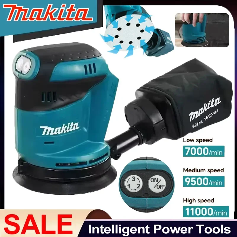 

Бесщеточная аккумуляторная эксцентриковая шлифовальная машина Makita DBO180Z 18В для обработки дерева, шлифовки, полировки, без аккумулятора и зарядного устройства, для домашнего и профессионального использования