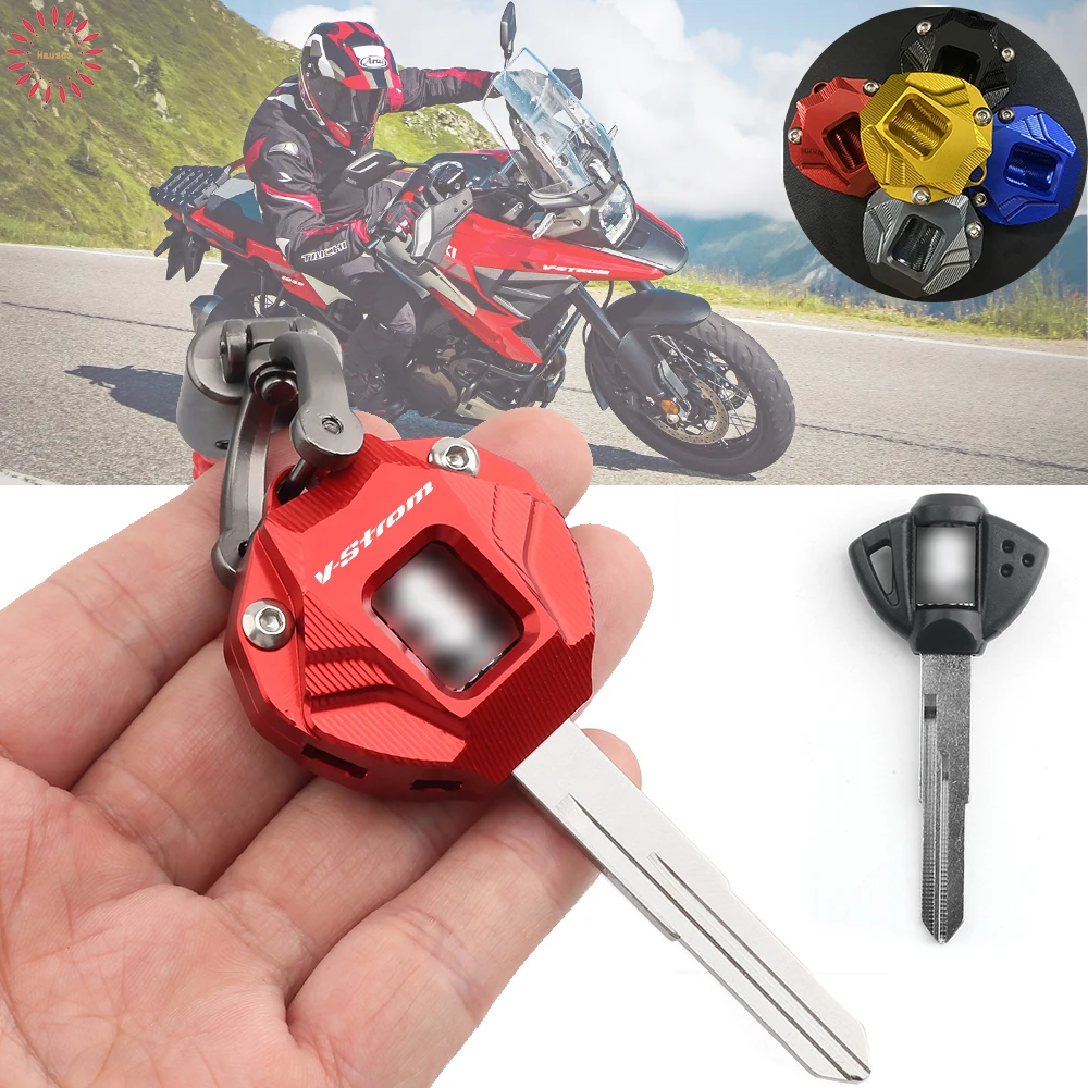 Key Ring Case Key Cover Keychain For Suzuki V Strom 650 1000 1050 1050XT 800DE Vstrom DL1050 DL650 800 DE Motorcycle Accessories