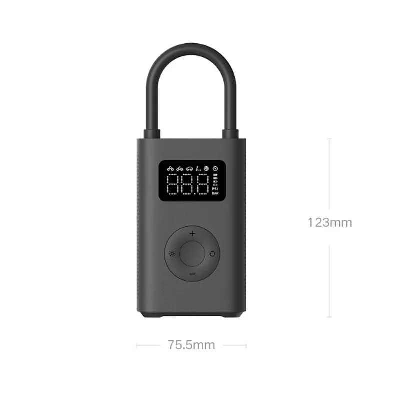Xiaomi Portable Electric Air Compressor 2 Mini Air Pump 150PSI High Pressure Type-C LED Multitool Inflator for Car Ball
