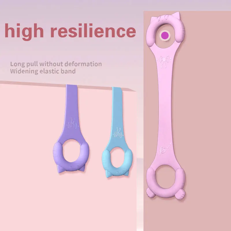 8-shaped fitness resistance band, pull-up device, full body exercise, suitable for physical therapy, yoga, Pilates, stretching