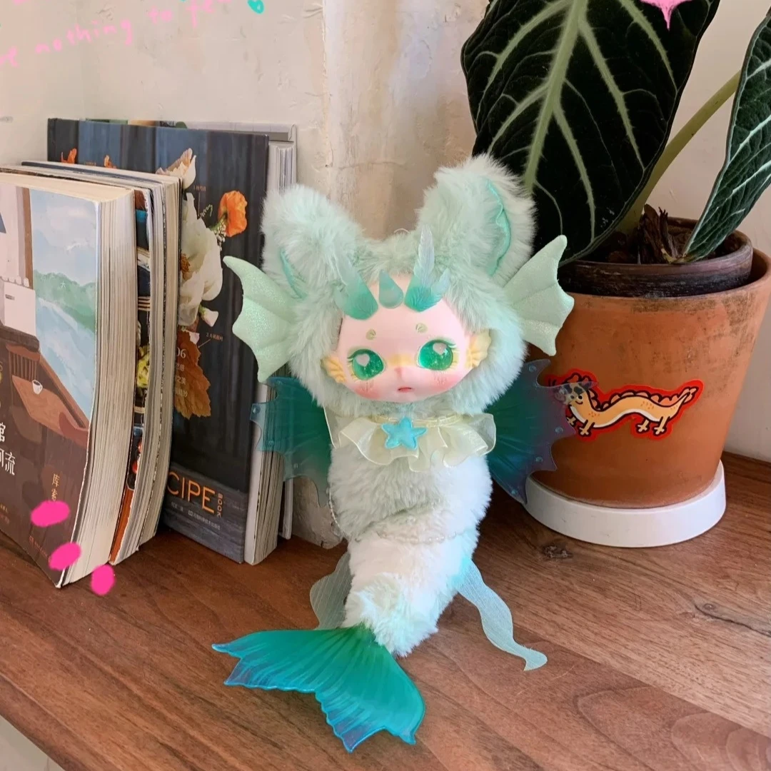 Подлинная серия комиксов Dumia Mayteree Deep Sea Star, виниловое лицо, плюшевая глухая коробка, кавайная кукла-русалка, сумка, подвеска, декор, орнамент, подарок