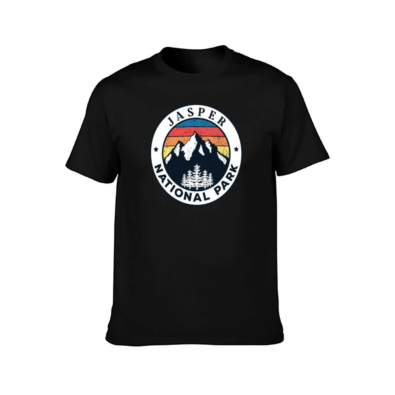 Jasper National Park-Vintage T-Shirt UV Protection Outdoor Tee Shirt T-Shirt