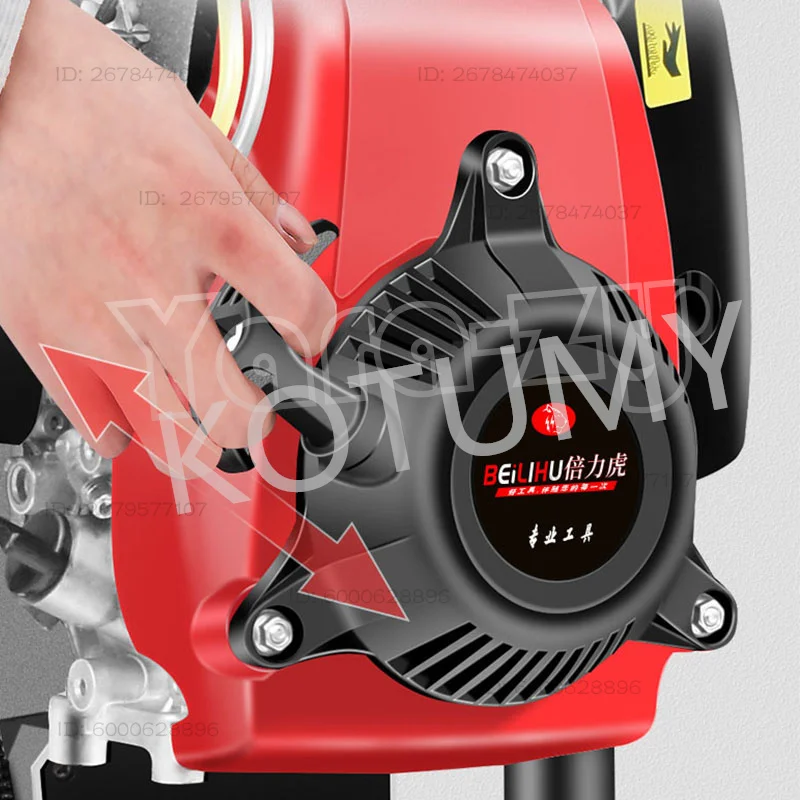 4-stroke 2-stroke Engine Piling Machine Pile Driver Post Hammer Farm Construction Orchard Triangular Steel Pegging-out