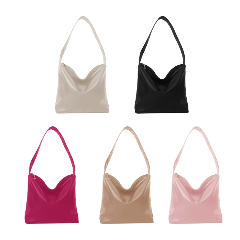 

2023 NEW Shoulder Bags Solid Color Bags for Girl Women Lady Purse Underarm Bag Trendy Armpit Bag Fashion Leisure Handbag