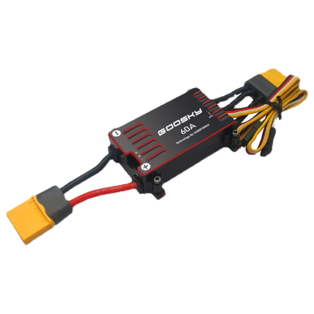 

GOOSKY Hobbywing Full Metal Bicolor Collaboration ESC 6S 60A for Legend RS4 RC Helicopter