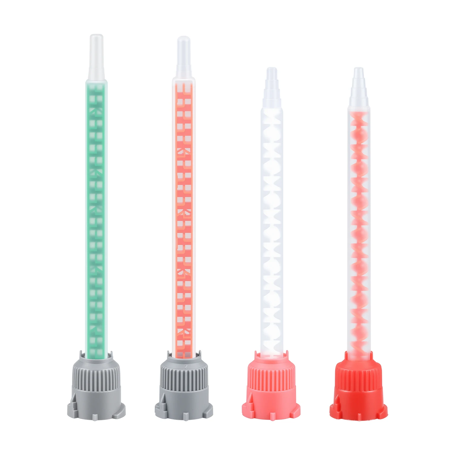 

30pcs/50pcs Epoxy Mixing Nozzle Adhesive Cartridges Tip MB5.3-16S Static Mixer Nozzle for 1:1/2:1 4:1/10:1 Ratio