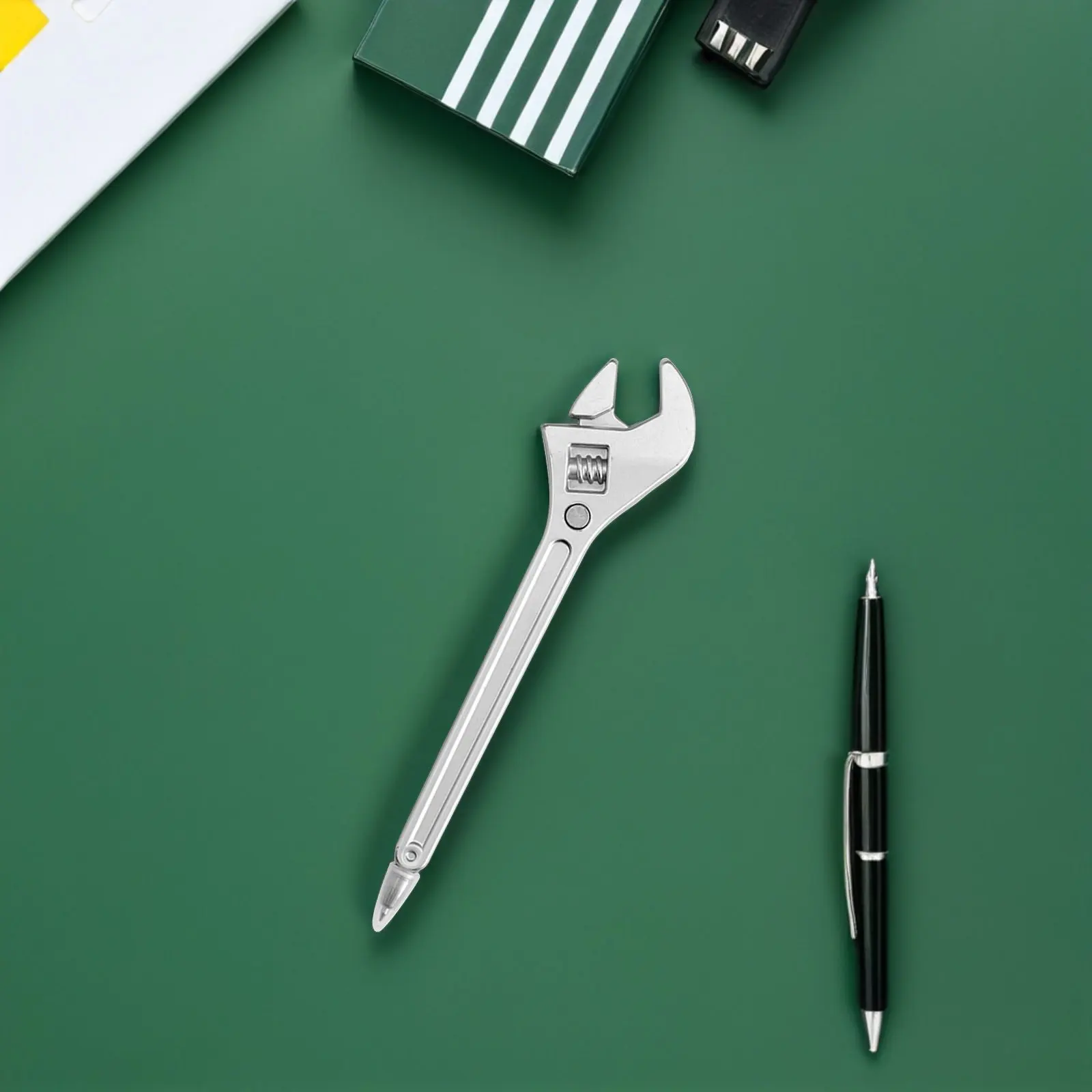 

6Pcs Wrench Shaped Ballpoint Pen Novelty Creative Writing Pen for Students Office Supplies Party Gifts Smooth Writing Portable
