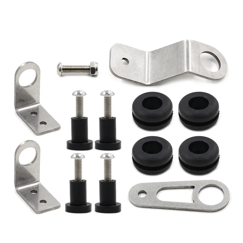 Image of Schrauben-Kühlerhalterungssatz, kompatibel mit Honda Civic EG/EK 1992–2000 Integra 1994–2001, K-Swap K-Serie K20 K24