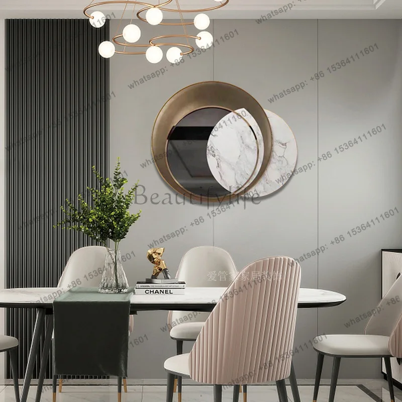 Living room sofa background wall decoration pendant porch pendant