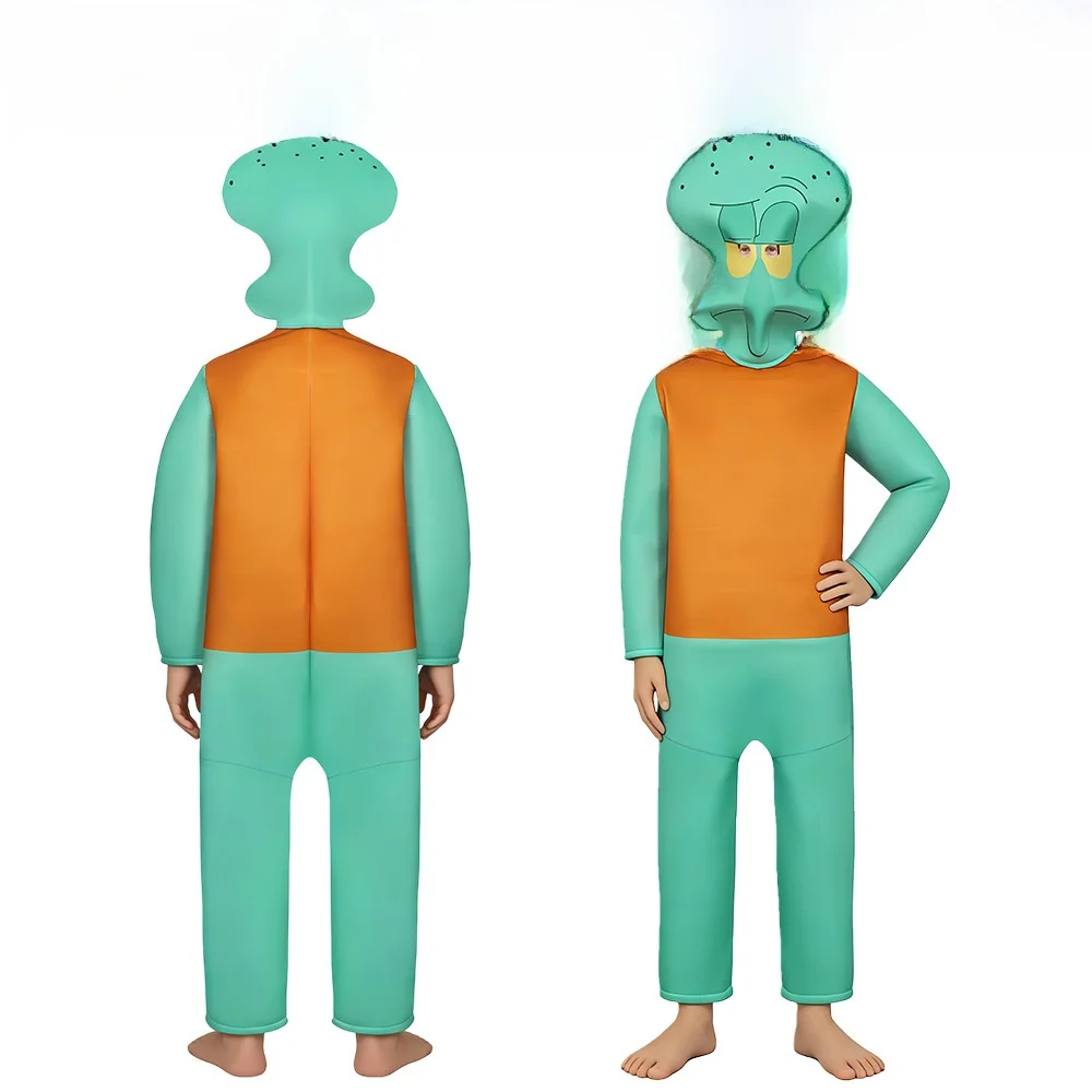 

Octopus Costume Halloween Performance Suit Eight-Armed Sea Creature Role-Playing Outfit Chinese Manufac...