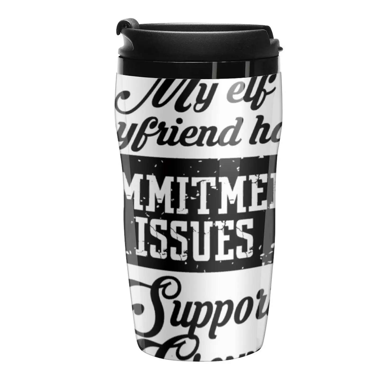 

New Elf Boyfriend Travel Coffee Mug Coffe Cups Coffee Bottle Mug For Coffee