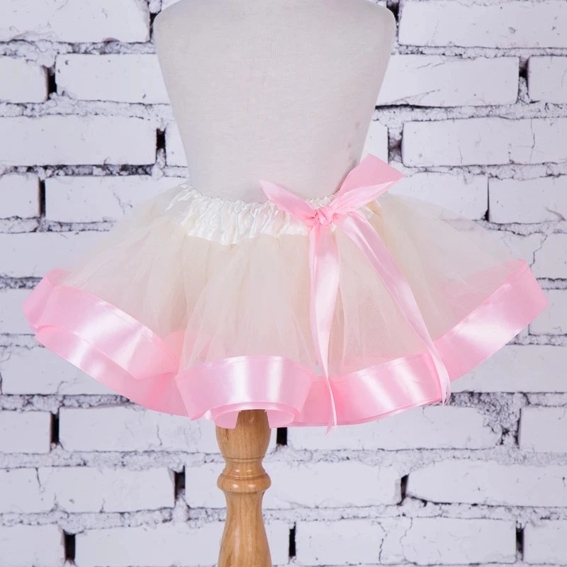 2024 Tutu Skirt Christmas Lovely Cloth Style Summer Fashion Lace Ribbon Mini Princess Skirts Children Toddler Baby Girl Clothes