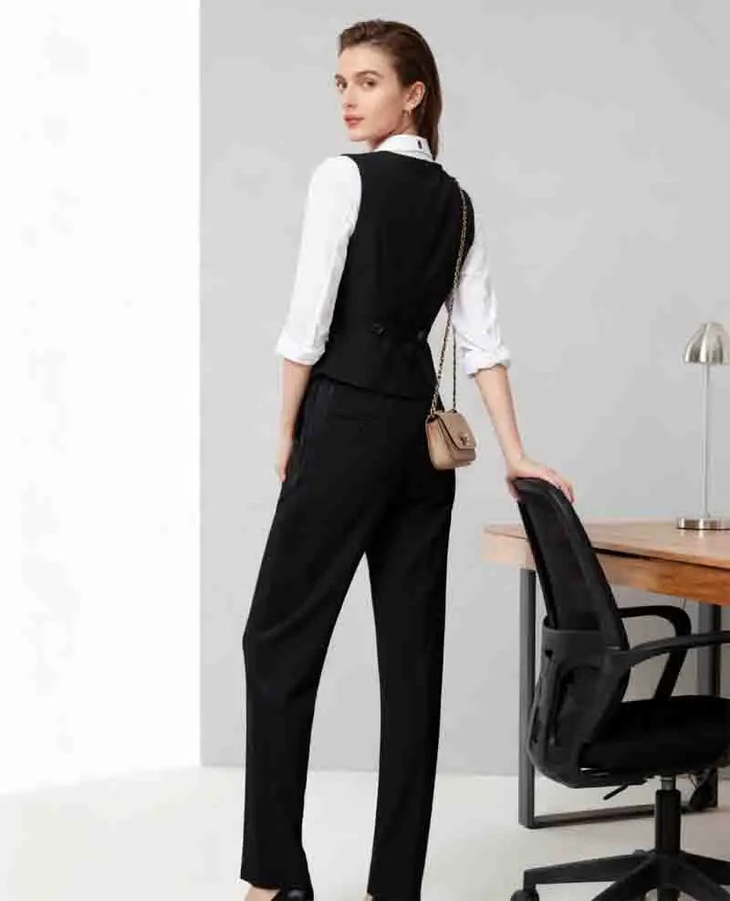 Gilets gilets minces femmes gilet sans bretelles hiver col en peluche chaleur intérieure confortable doublé lavable doux Homewear confortable