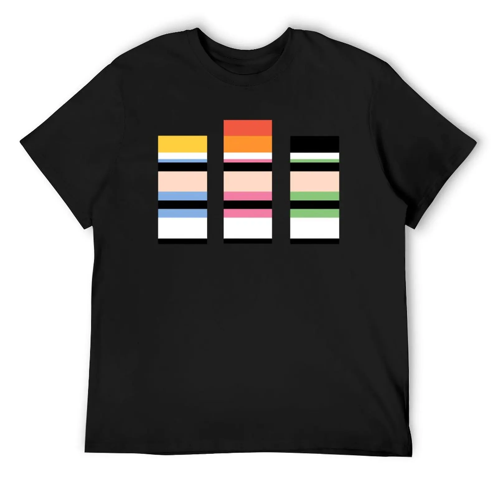 Cartoon Minimalist Powerpuff Girls T-Shirt Blouse custom shirt shirts graphic tee men