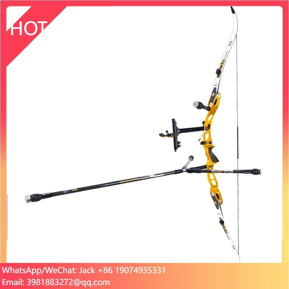 Sanlida Pro Level Miracle 10 Target Recurve Bow Kit Dengan Aksesoris Siap Pakai Paket Universal untuk Menembak Target