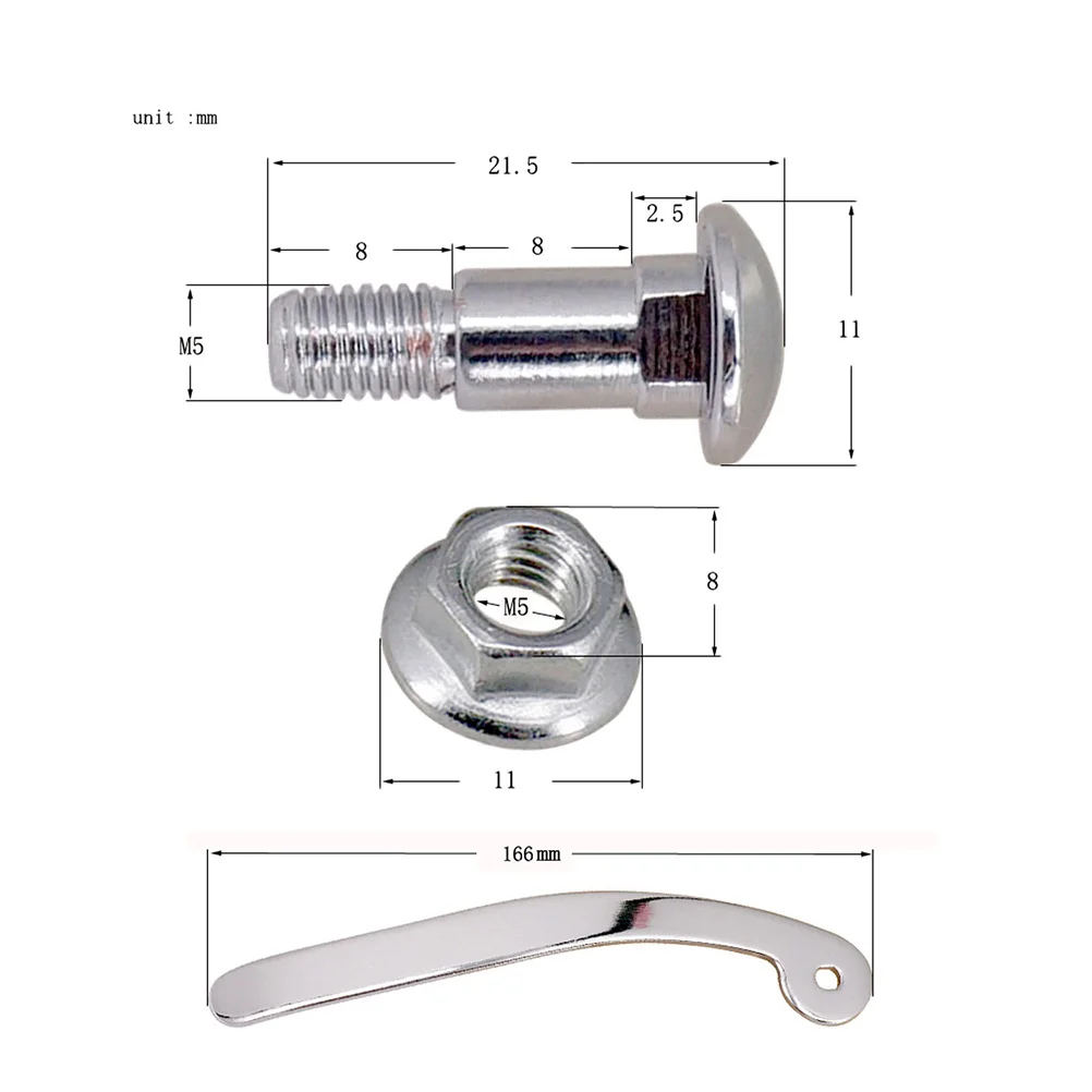 

Vibrato Bridge Tailpiece for Electric Guitar Golden Whammy Bar Cranking Tool Compatible with Bigsby Jazz Tremolo System