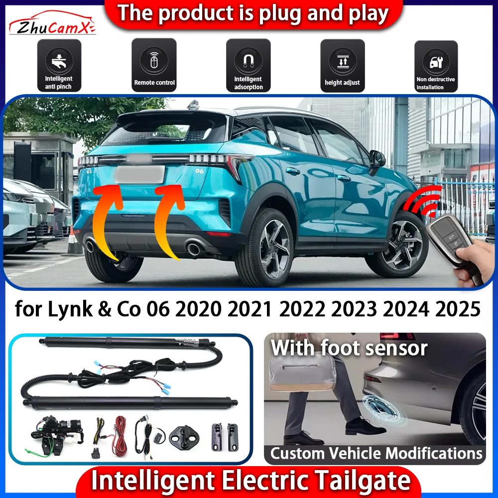 

Smart Powered Tailgate System for Lynk & Co 06 2020 2021 2022 2023 2024 2025 Automatic Intelligent Trunk Lift Control Kit
