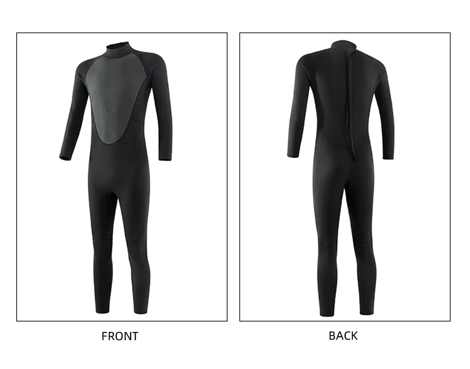 Neoprenanzüge, 3 mm/2 mm Neopren, Tauchen, Surfen, Anzüge, Schnorcheln, Kajakfahren, Speerfischen, Freitauchen, Schwimmen, Ganzkörper-Thermo-Warmhalten – Detail 11