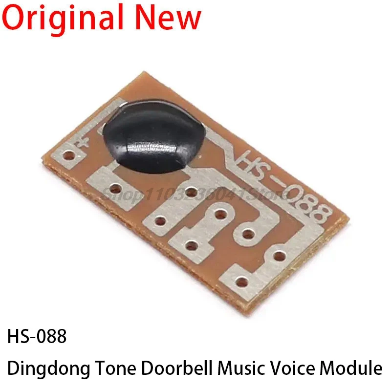 10PCS HS-088 Dingdong Tone Doorbell Music Voice Module Board IC Sound Chip For DIY/Toy