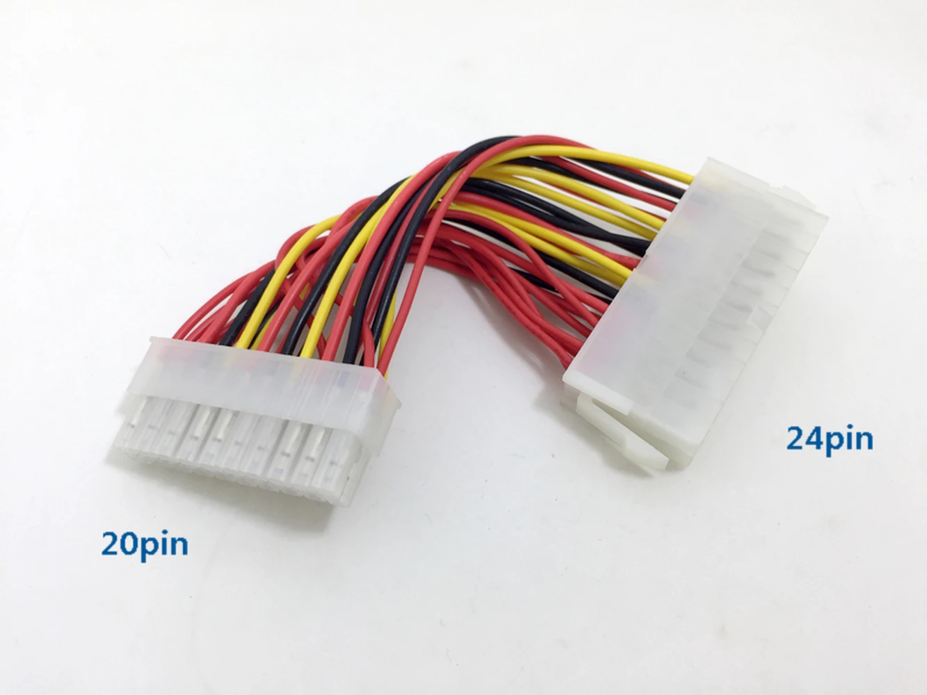 20 Pin to 24 Pin Connector Adapter Cable 14cm 20-Pin Male To 24-Pin Female Adapter Cable for ATX PSU