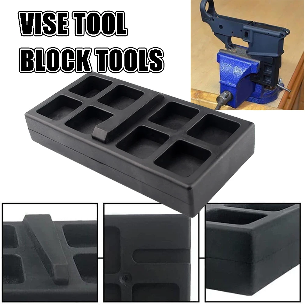 Vise Tool Block Tools Generic Reinforced Plastics Black Repair Smithing Tool Part Support (Lower 15）