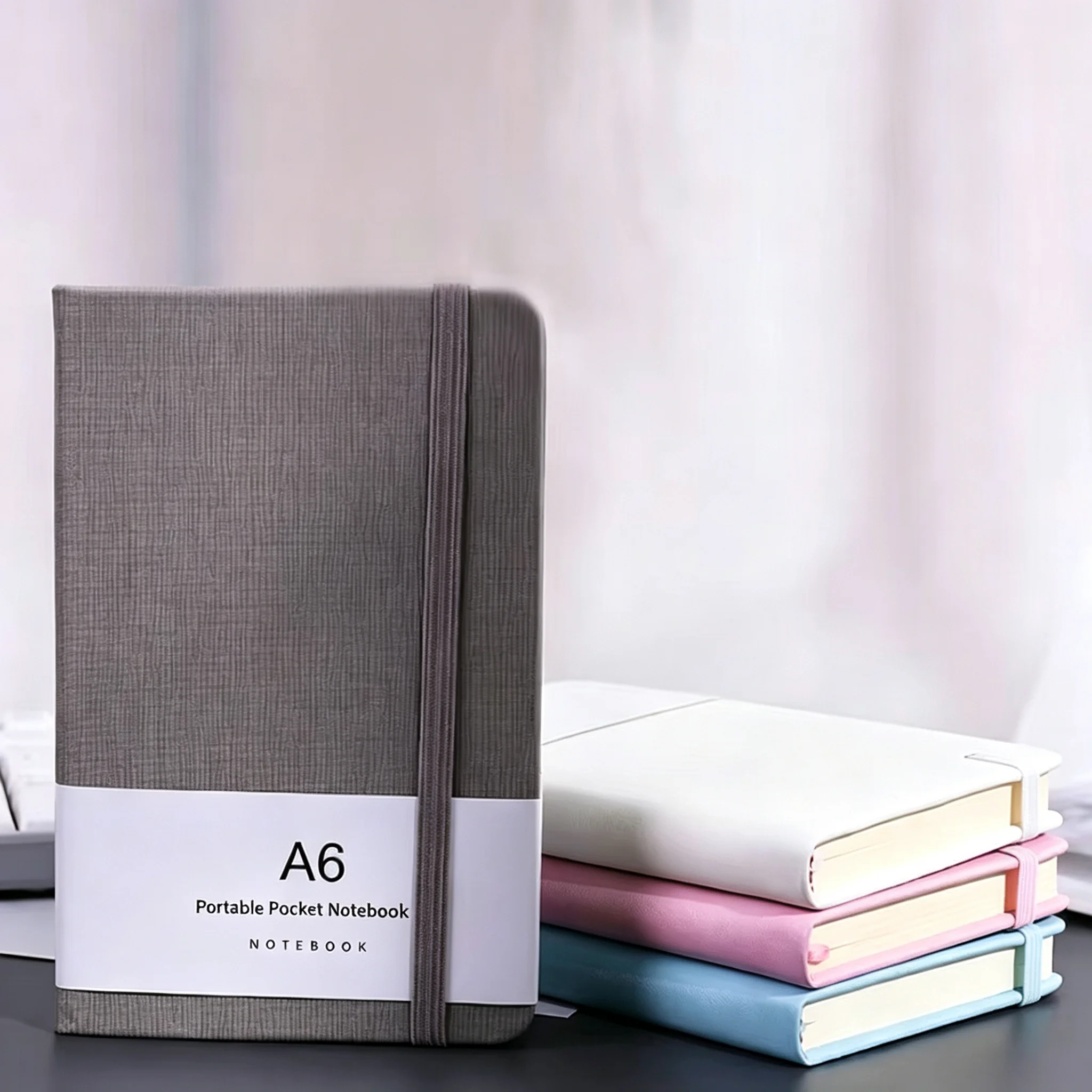 A6 A7 Mini Notebook Portable Pocket Notepad Memo Diary Planner Agenda Organizer Sketchbook Office School Stationery 100sheet