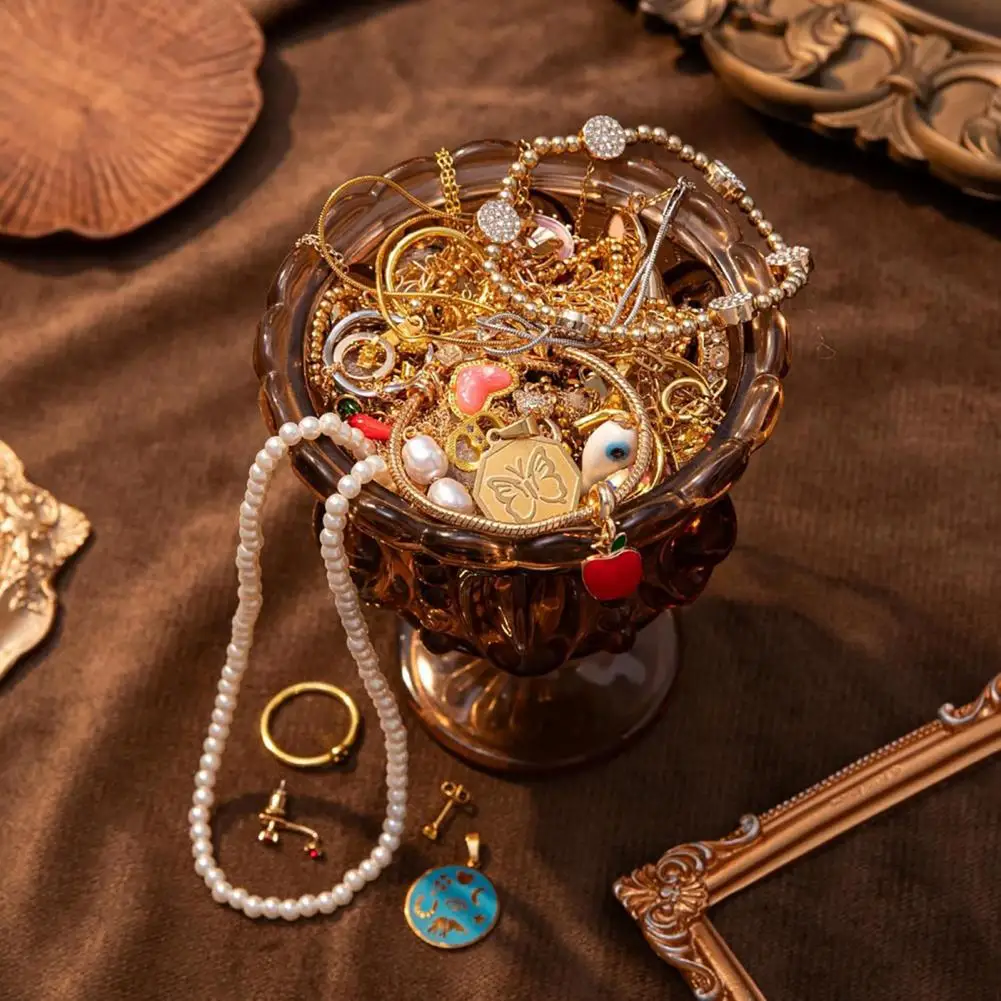 Einzigartiges Schmuckgeschenk für Sie: Vintage-Überraschungs-Schmuckdose für Frauen mit gemischtem Set aus Halsketten und Ohrringen