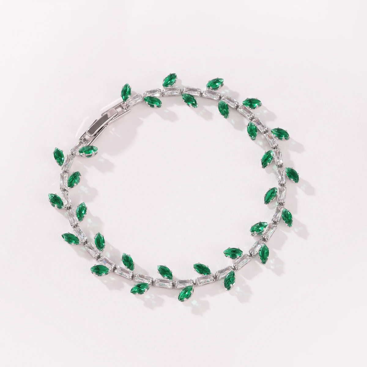 Nouveaux bracelets en feuille  - Tennis Bracelet Cubic avis et prix
