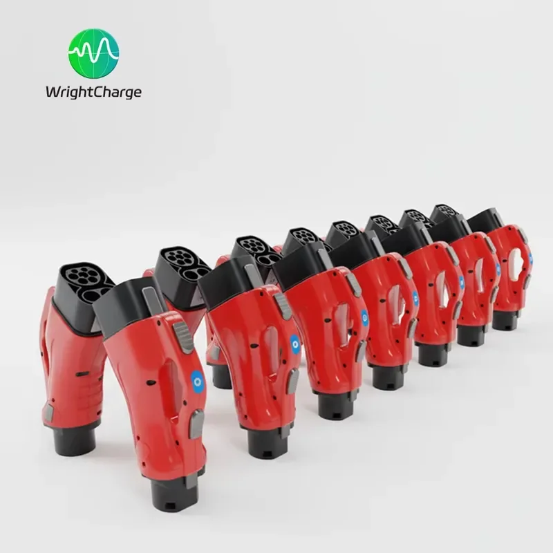 300kW CCS2 to GBT EV Fast Charging Adapter 1000V 300A Low Contact Resistance Portable Plug and Play for Logistics Fleets