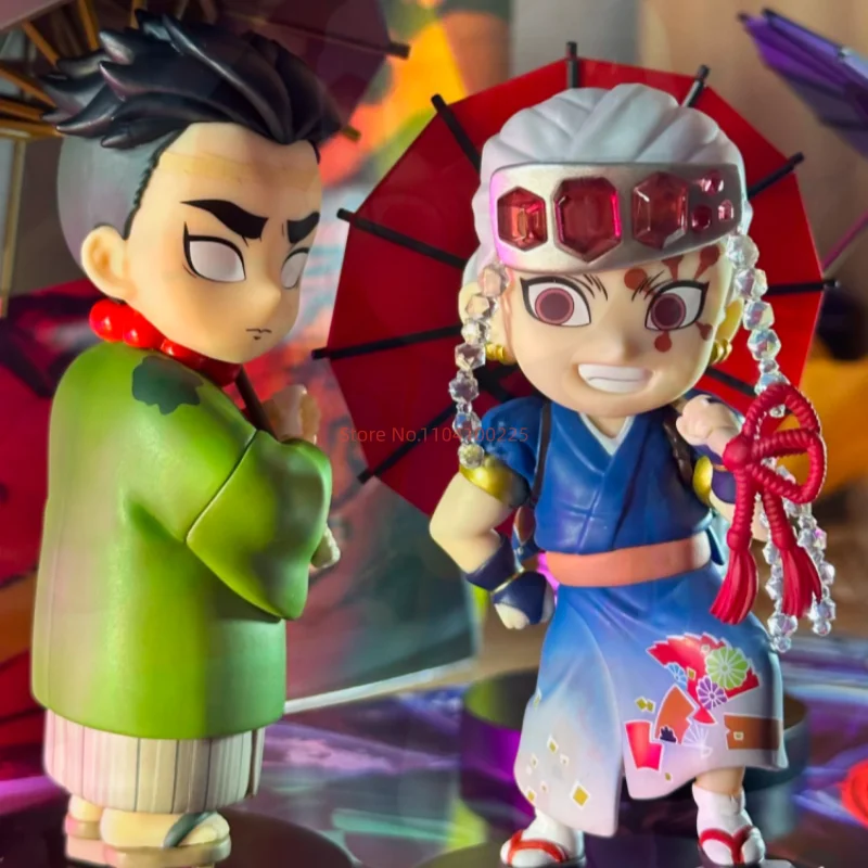 在庫あり 鬼滅の刃 ブラインドボックスフィギュア 梅雨シリーズ 胡蝶しのぶ 冨岡義勇 甘露寺蜜璃 アニメモデルフィギュア おもちゃ ギフト