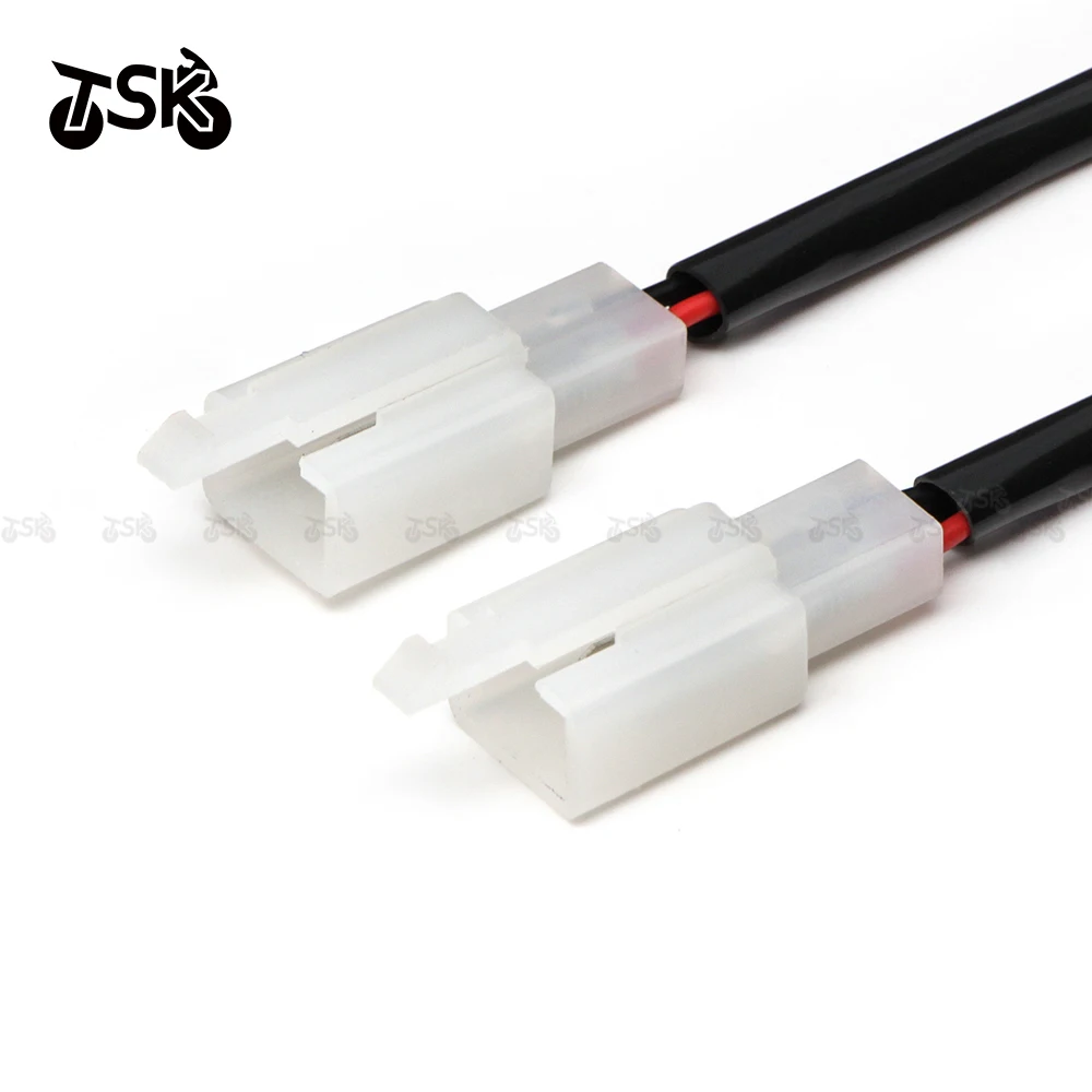 

The turn signal marking line adapter plug connector for SUZUKI HONDA motorcycle turn signal license plate lights
