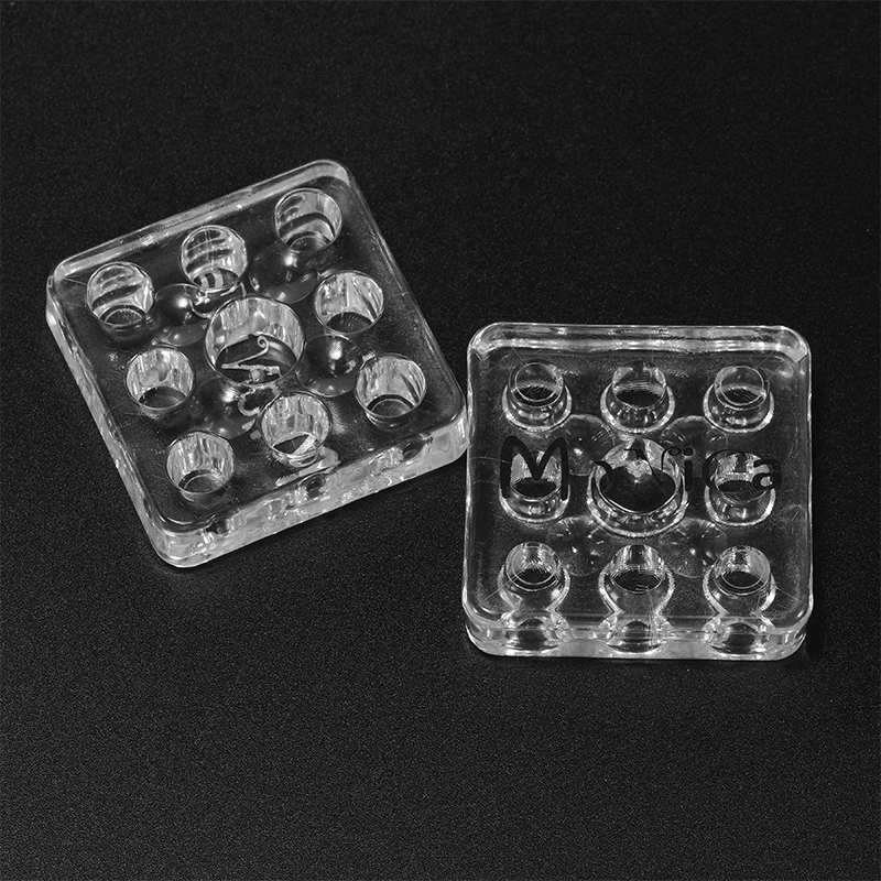 1pcs Tattoo Ink Cup Holder PMU Stand Square 9 Holes Permanent Makeup Microblading Pigment Tool Accessories for Body Art Supplies