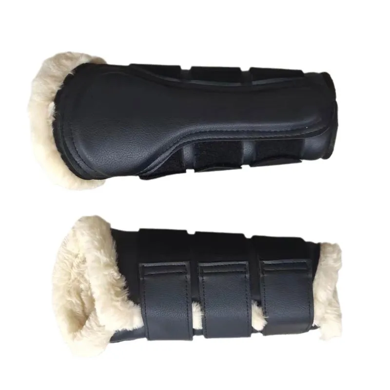 

Professional Equestrian Horse Boots Front & Rear Leg Full Coverage Obstacle Protectors