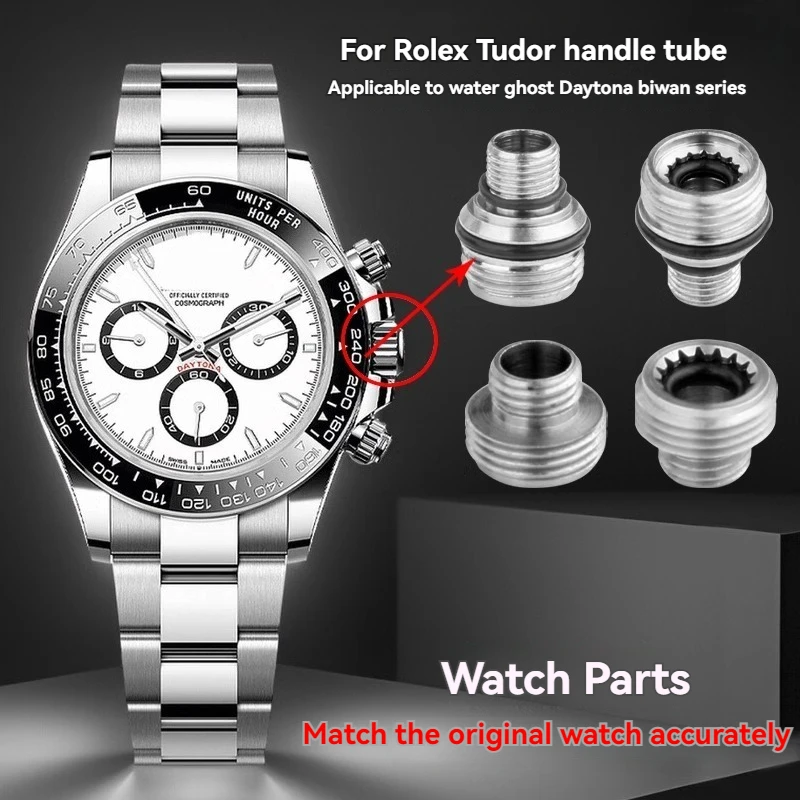 For Rolex Daytona Water Ghost Tudor Black Bay High Quality Screw Ttube Screws Watch Head Elastic Springs Watch Repaer Parts