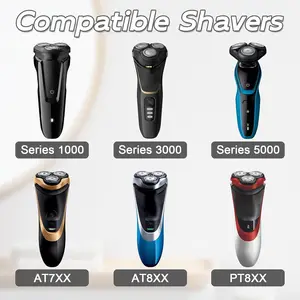 رؤوس استبدال لماكينة الحلاقة الكهربائية من Philips ، سلسلة 1000 ، 2000 ، 3000 ، 5000 رأس شفرة ، SH30 ، 50 ، 52 ، 3 قطع ، 6 قطع أفضل 8 مبيعات سلسلة Philips Blade 3000 - رقم 6
