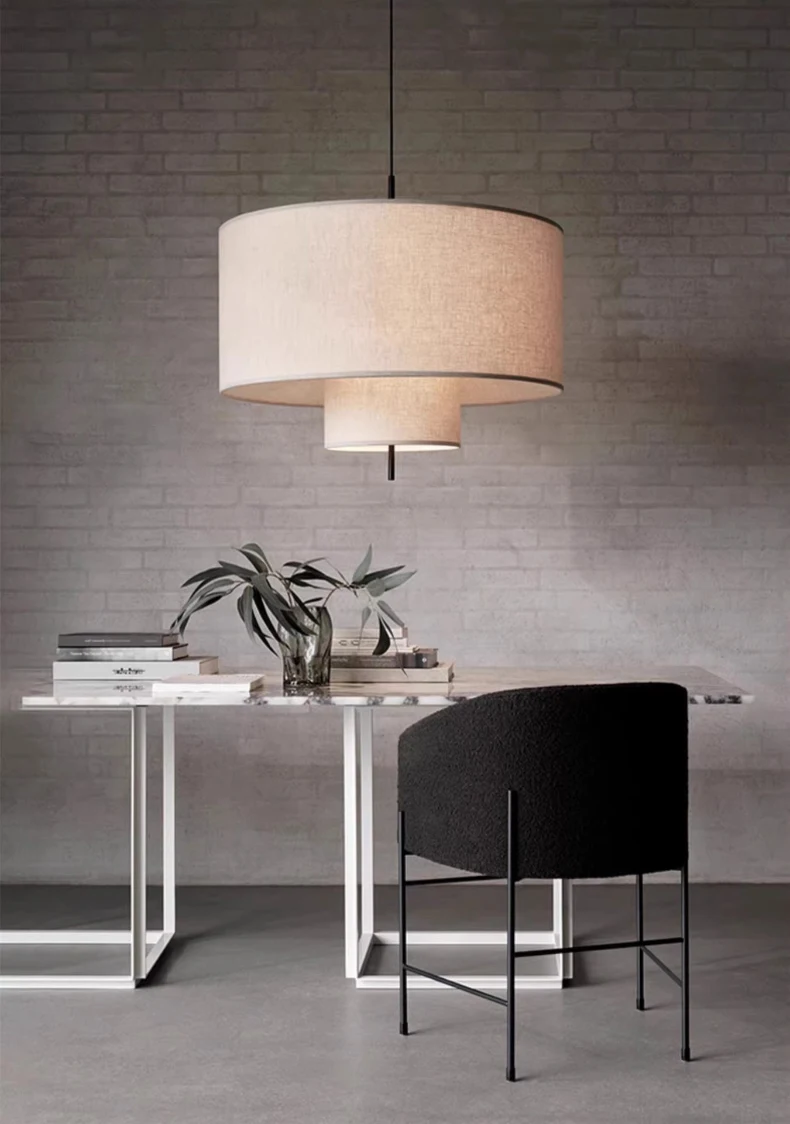 Nordic Wabi-Sabi Creative Simple Chandeliers