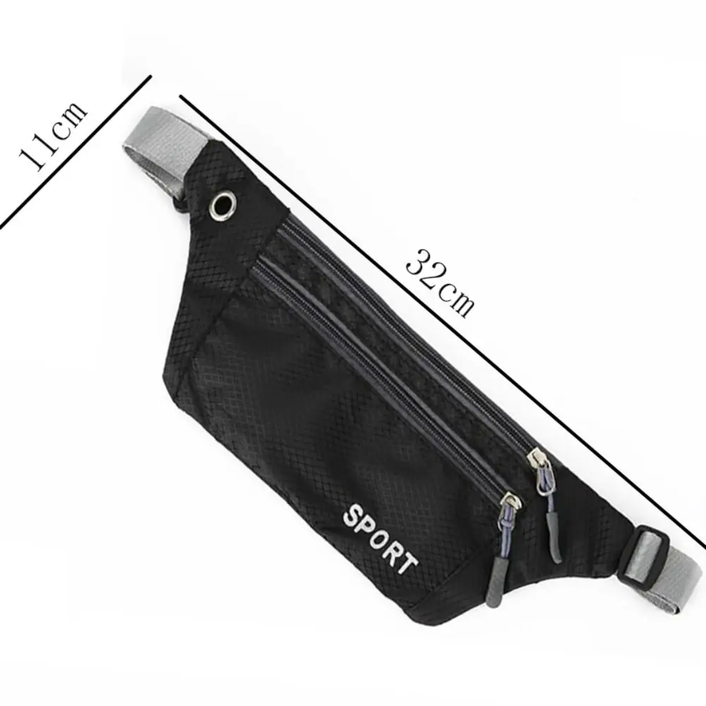 1 قطعة الرجال النساء الخصر حقيبة موضة حقيبة صدر للرجال في الهواء الطلق تشغيل السفر حقيبة رياضية حزمة الورك الخصر حزم محفظة محفظة حزمة عادية #6