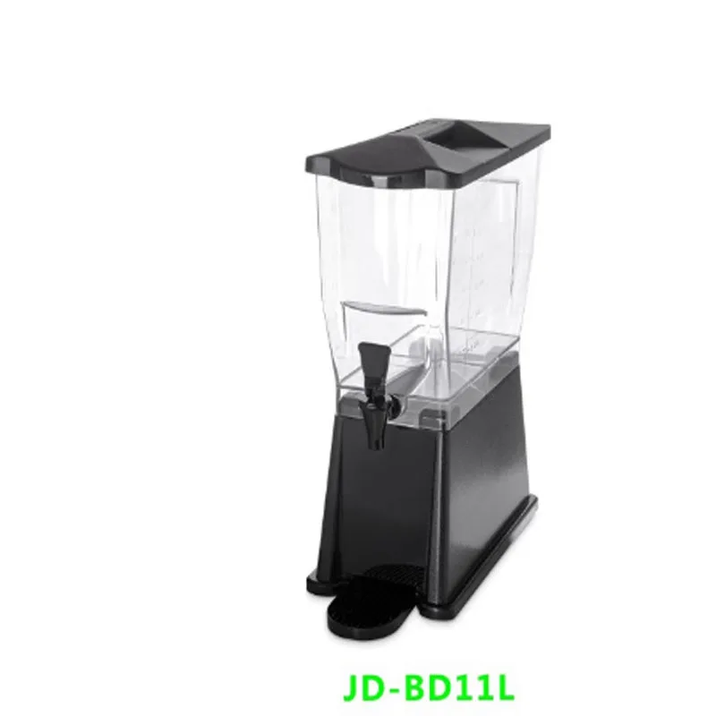 

Food grade plastic juice bucket with faucet, commercial hotel self-service beverage bucket, restaurant milk tea shop, transparen