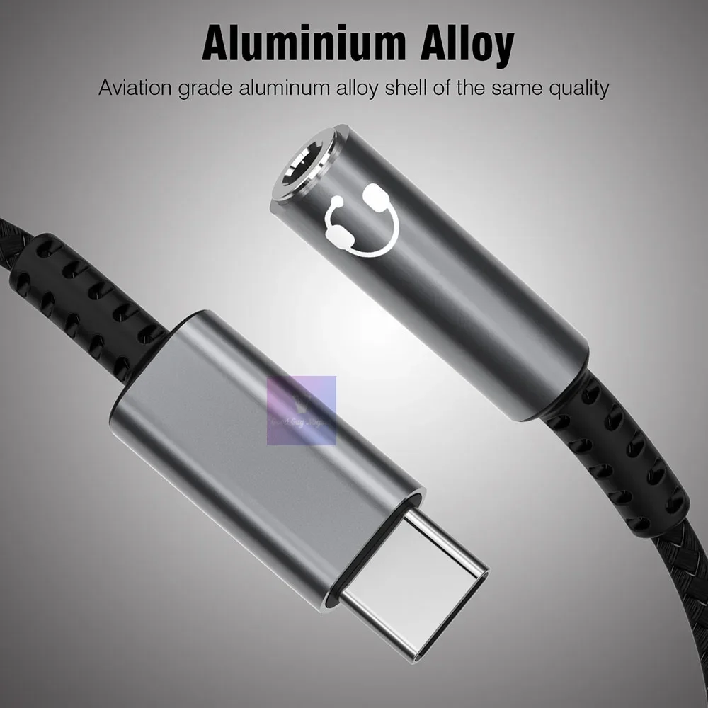 Adaptador DAC de Audio Hi Res HiFi tipo C a conector de 3,5mm, convertidor Dongle de 16 bits 48khz para auriculares Pixel Samsung S20 Xiaomi Win10 PC